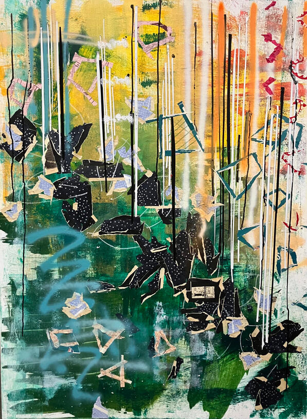 Ruben's Hedge // 24 x 36 // $1,750