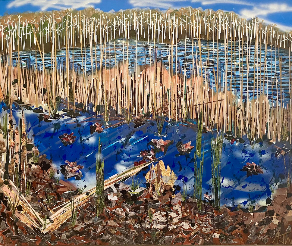 The Farm // 8' x 4' // SOLD