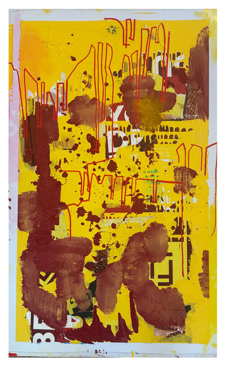 The Situation // 36 x 48